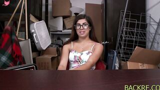 Dazzling brunette diva Ava Taylor fucking a stud
