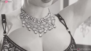 THE DEPTHS OF HER DESIRE Big Boobed Blonde Barbie Sins Engulfed by Forbidden Satisfaction