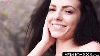 FemJoyXXX.com - Selena teases while stripping summer dress solo