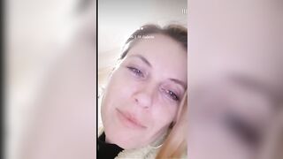 Natalia Sazonenko deepthroating a sex toy