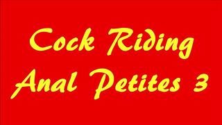 Dick Ride Anal Petites three