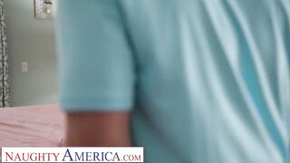 Sensual America - Lilly Bell drains her future boss' dick