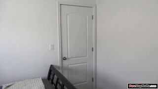 Big Titted cougar blows her stepsons rough penis