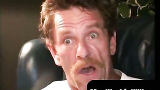 MenWorkinXXX.com - Experienced rod choker spanks his hairy cock and sprays cum solo