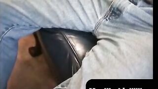 MenWorkinXXX.com - Experienced rod choker spanks his hairy cock and sprays cum solo