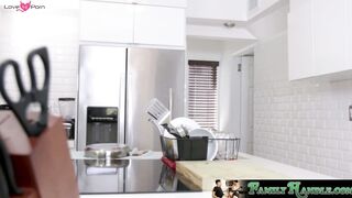 FamilyHandle.com - Seductive stepsister begs to get fucked hard and filled with hot c