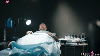 Terrifying monster surgeon creates human demon hybrid