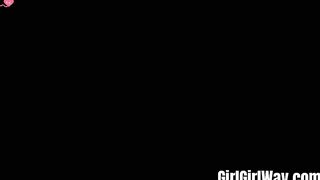 GirlGirlWay.com - Slutty whores teach each other to squirt in a wild threesome