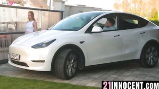 21Innocent.com - Alberto Blanco bangs Holly Molly's tight ass with his big dick