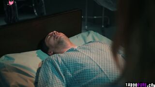 Patients threesome with the surgeon and nurse