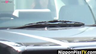 NipponPissTV.com - Japanese voyeur tapes babes pissing with secret camera in public