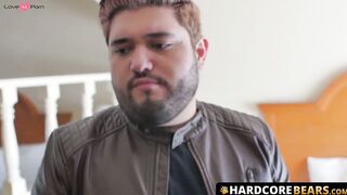HardcoreBears.com - Chubby Alezgi Cage blows Dino Defrancesco and drills him raw enth