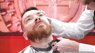 Hottie Nathan Daniels got his bubble butt pounded and fisted by jock Logan Bell
