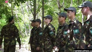 Cadets got their wild treat after a long training with Joris Leonard