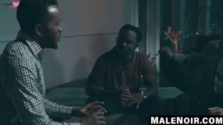 MaleNoir.com - Hung studs in a cock fucking marathon with Trent King