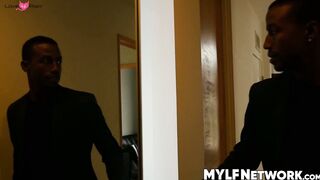 Axil Miller barge in and fucked his boss wife MILF Nina Hartley