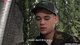 Daniel Trebol gives his fucking goodbye to Sergeant Rick Lennon
