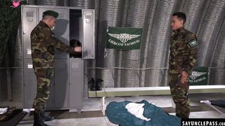 Cadet Giorgio Angelo got drilled and bred by Sergeant Faisul Bittar