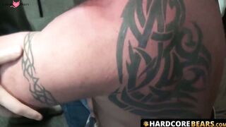 HardcoreBears.com - Bears Marc Angelo and Dean Wyatt fucking hard and raw deeply