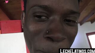 LecheLatinos.com - Straight guy's raw, intense BBC pounding and facial finale