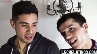 LecheLatinos.com - Straight Latino takes a big cock and cash for a wild raw fuck