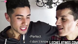 LecheLatinos.com - Straight Latino takes a big cock and cash for a wild raw fuck