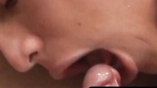 OTBXXX.com - Passionate twinkie cums hard after latino big cock breeding deep