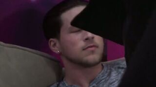 MaleIcons.com - Black stallion's ass smashed by a big white cock in a wild fuck