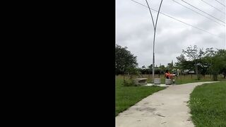 Reunion with Thalía Restrepo ends in a delicious hardcore fuck in public with semen i