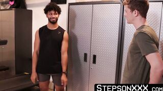 Helping ripped Jax Thirio release his arousal by offering my ass for him to fuck