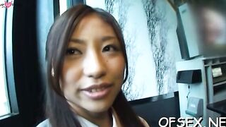 Stupefying idol Haruka Nagao feels dangler in quim