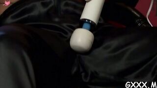 Stunner plays with two toys