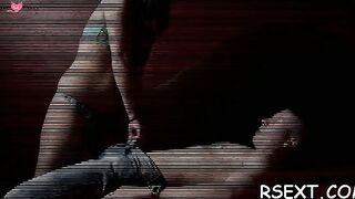 Sexy sweetheart Laura blows big lever