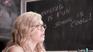 MILF orders a student to punish her ass