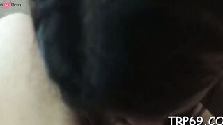 Glorious barely legal Althea flirts and gets licked