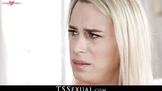 TSSexual.com - Fiery shemale Nikki Vicious gets hammered on all fours with intense pa