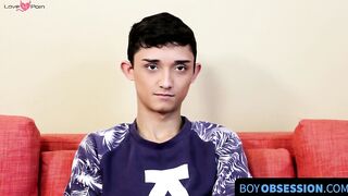 BoyObsession.com - Casey Xander's solo pleasure session unfolds on camera