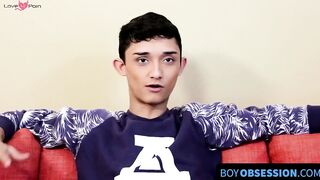 BoyObsession.com - Casey Xander's solo pleasure session unfolds on camera