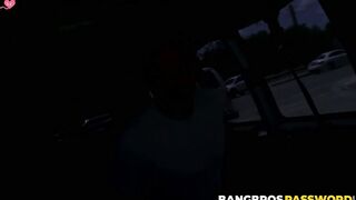 BangbrosPassword.com - Gorgeous mature slut Gabriela Lopez banged by strangers outdoo