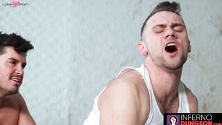 InfernoDungeon.com - Ace Stallion's hardcore fisting and intense masturbation