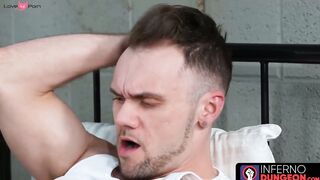 InfernoDungeon.com - Ace Stallion's hardcore fisting and intense masturbation