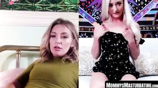 MommysMasturbating.com - Naughty stepmom Mona Wales enjoys intense pussy rubbing with