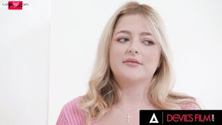 Diabolic Desire Insatiable cougar Mellanie Monroe Teaches Voyeurous Step Daughter Jill Taylor the Ways of Sin