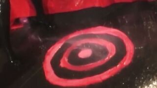 PussyCatsLatex.com - Busty blonde lesbian's spanking and self-pleasuring session