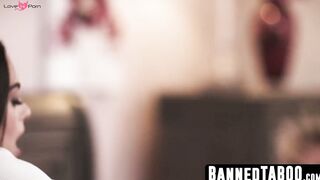 Sophia Burns conquers stepbrother's cock in wild ride