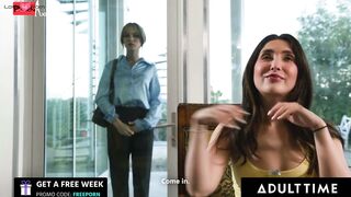 UN scenario  Cougar Punishes Bombshell Mrs for being Nasty! SPANKING Group Sex!