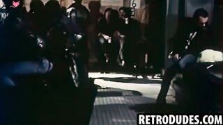 RetroDudes.com - Retro Jacques Scandellari and Jerome enjoy a hot sexual moment in th