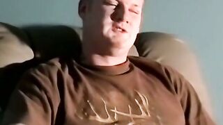 JoeSchmoeXXX.com - Chubby white gay gets his balls and cock worshipped by black dude