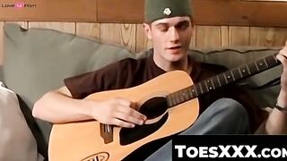 ToesXXX.com - Skinny gay Bryce Corbin