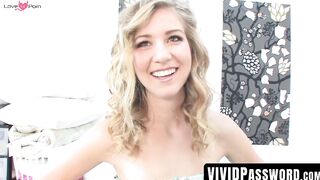 VividPassword.com - Hottie's massive cock impalement after sex interview